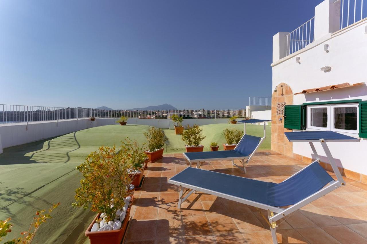 Апартаменты Torretta Corricella- Torretta Прочида Экстерьер фото