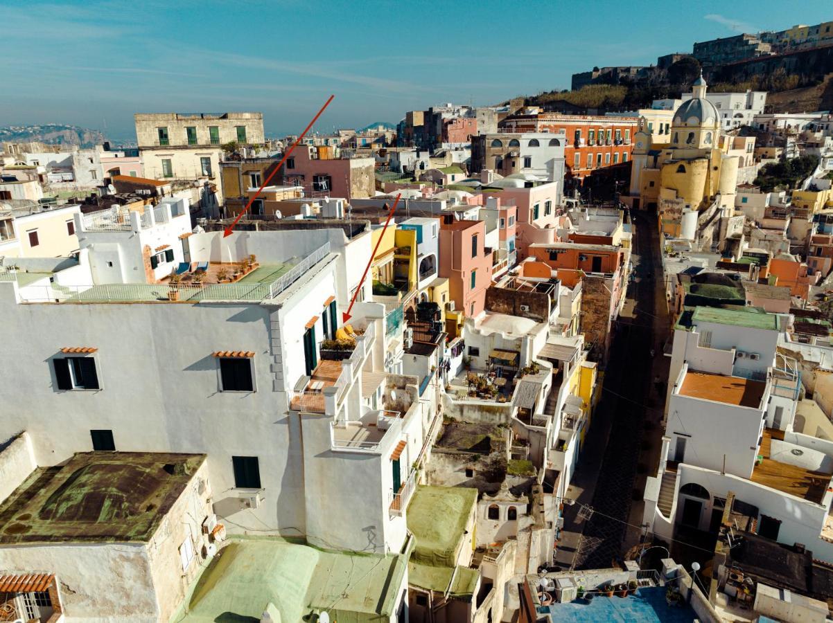 Апартаменты Torretta Corricella- Torretta Прочида Экстерьер фото