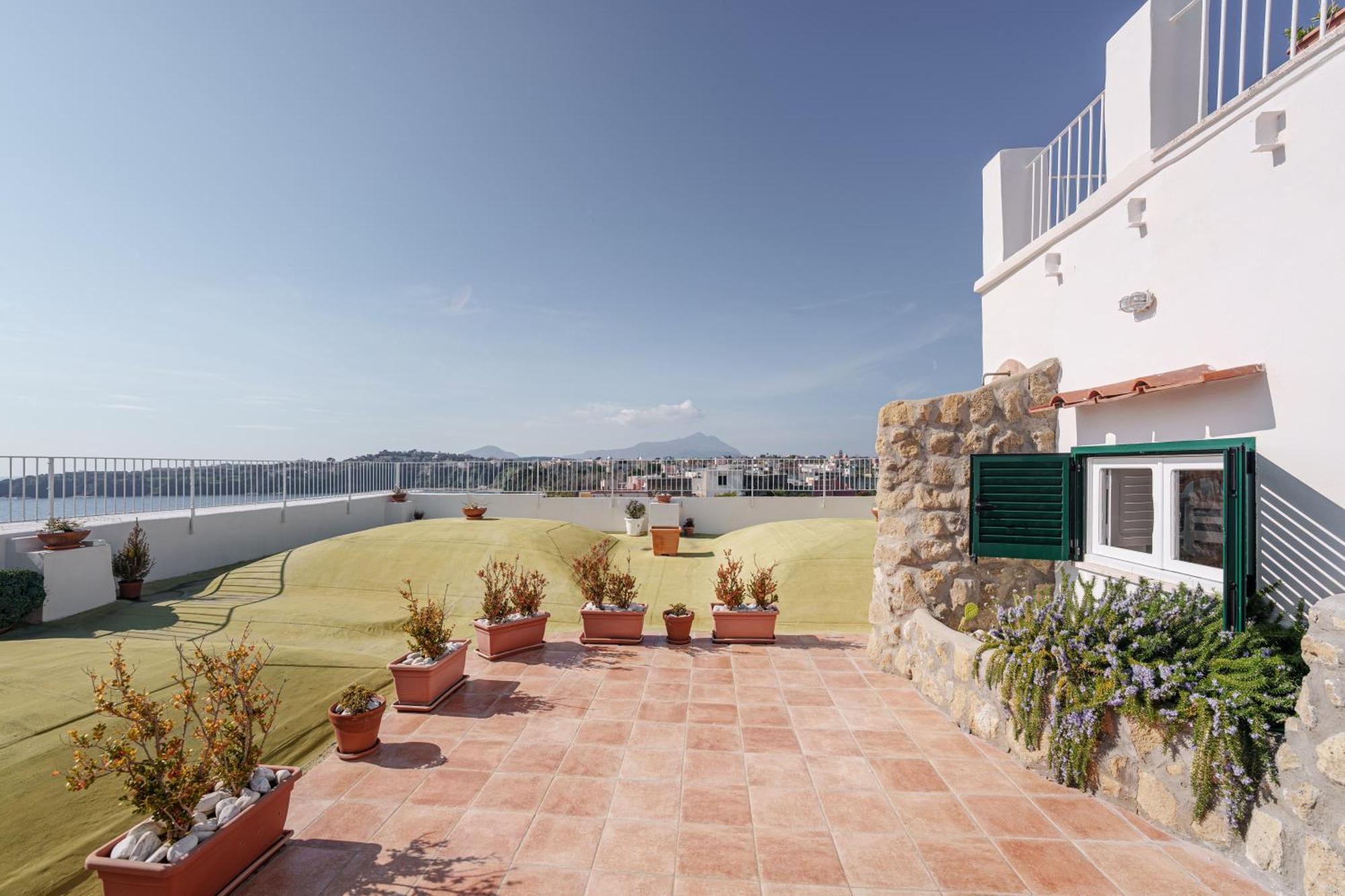 Апартаменты Torretta Corricella- Torretta Прочида Экстерьер фото